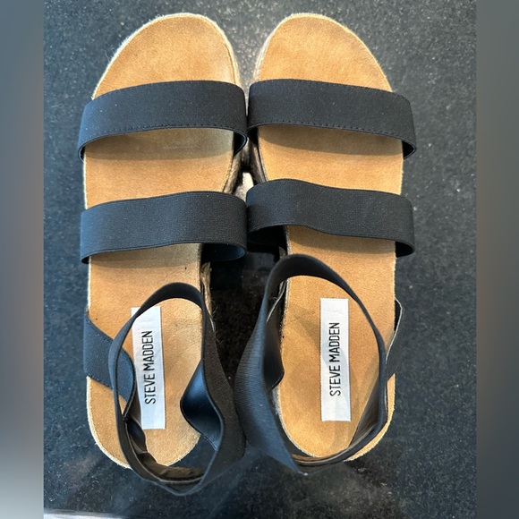 Kimmie black platform sandals - Picture 4 of 4